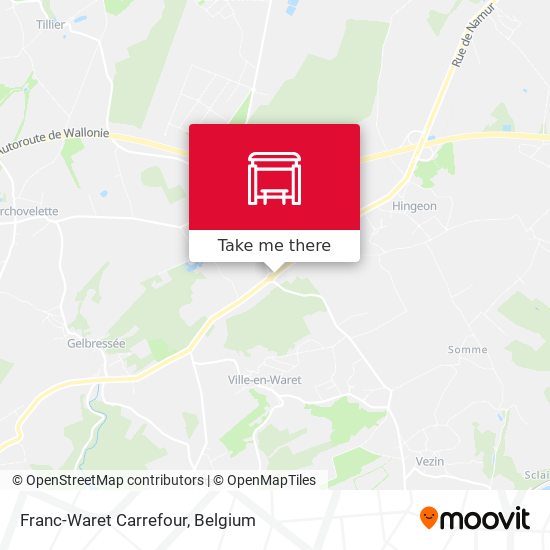 Franc-Waret Carrefour plan
