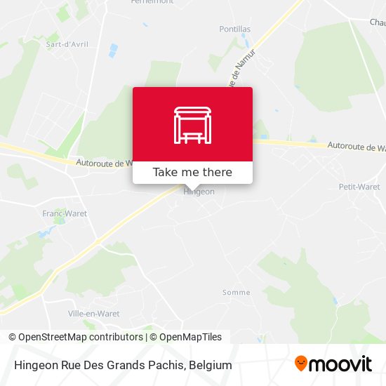 Hingeon Rue Des Grands Pachis map