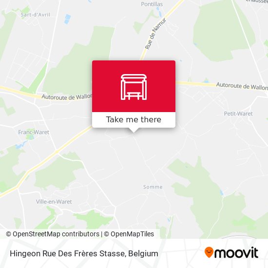 Hingeon Rue Des Frères Stasse plan