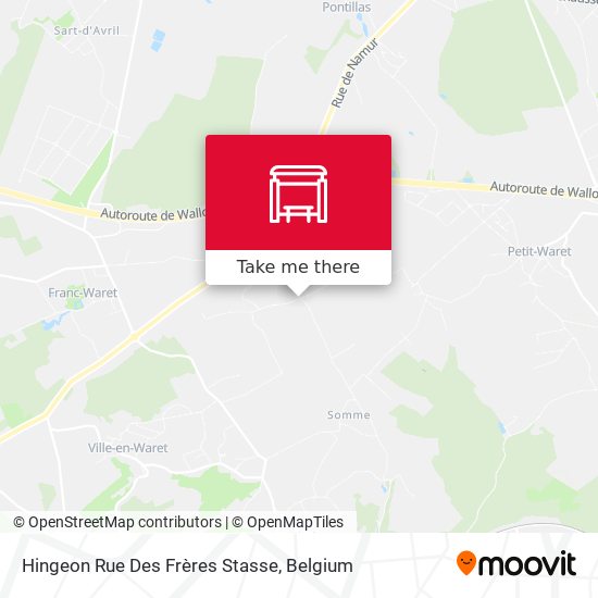 Hingeon Rue Des Frères Stasse map