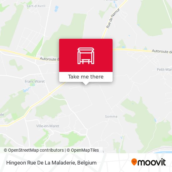 Hingeon Rue De La Maladerie map