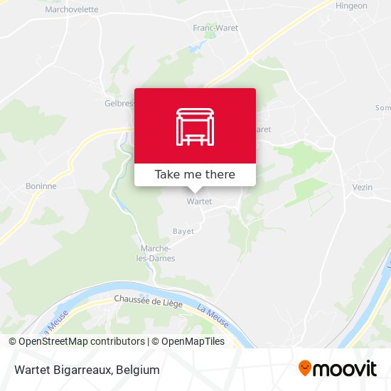 Wartet Bigarreaux map