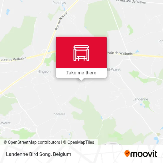 Landenne Bird Song map