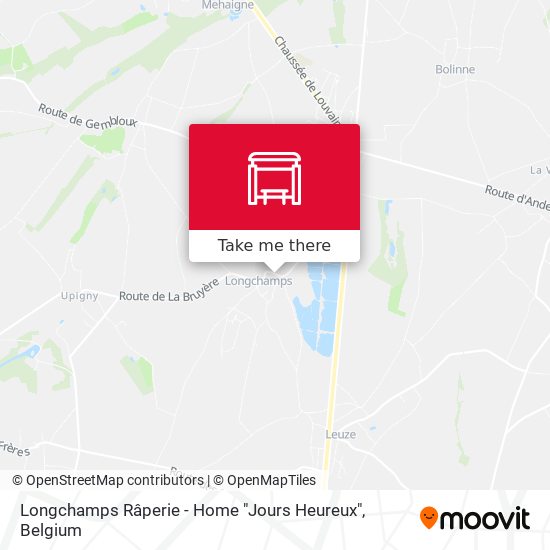 Longchamps Râperie - Home "Jours Heureux" map
