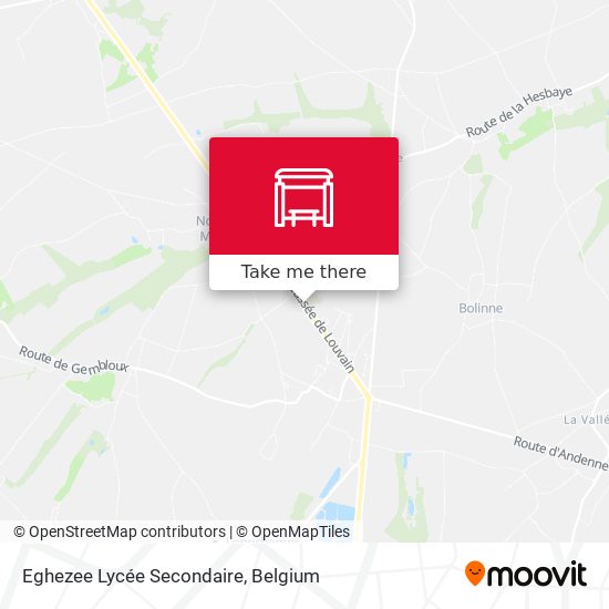 Eghezee Lycée Secondaire map