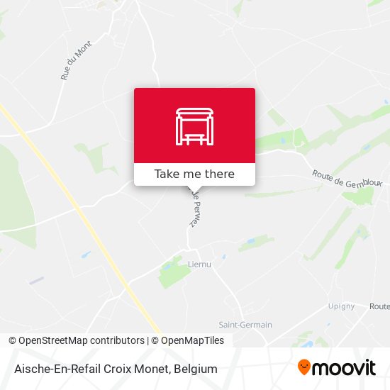 Aische-En-Refail Croix Monet plan