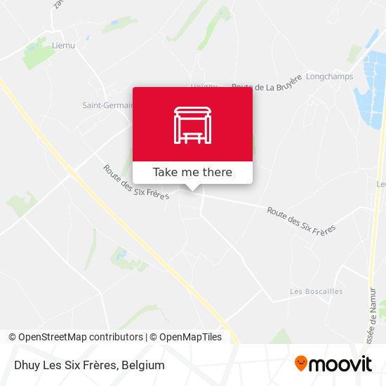 Dhuy Les Six Frères map