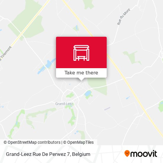 Grand-Leez Rue De Perwez 7 map