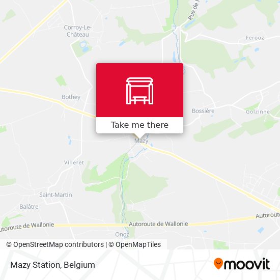 Mazy Station map