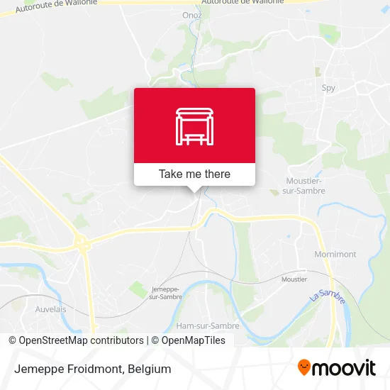 Jemeppe Froidmont map