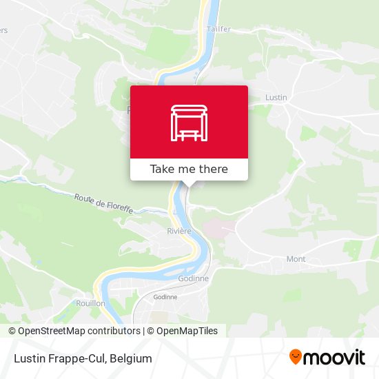 Lustin Frappe-Cul map