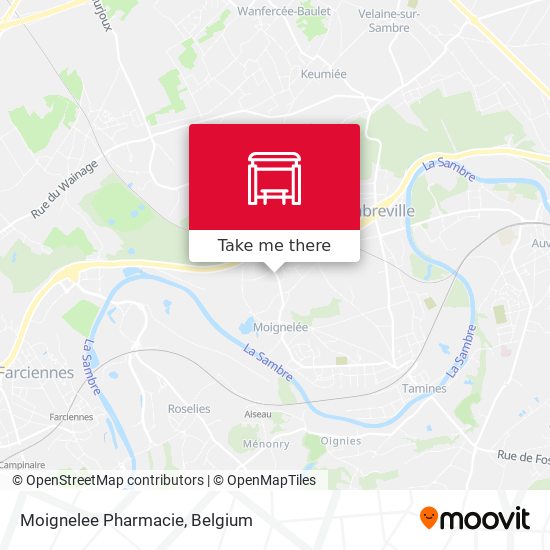 Moignelee Pharmacie map