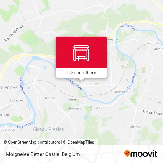 Moignelee Better Castle map