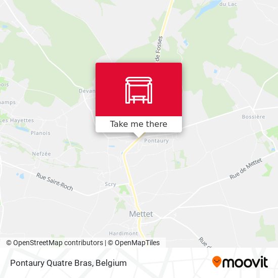 Pontaury Quatre Bras plan