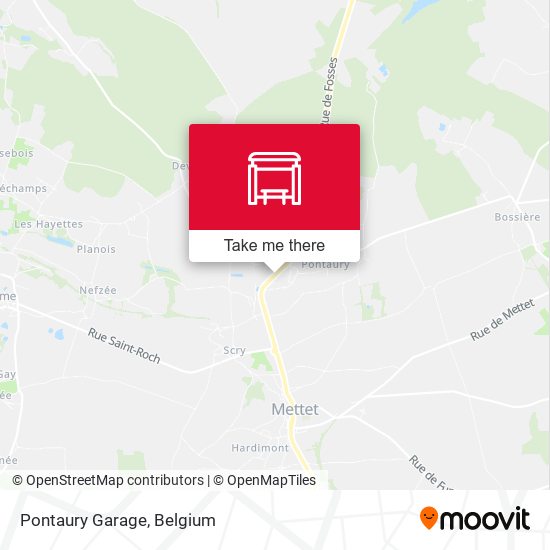 Pontaury Garage map