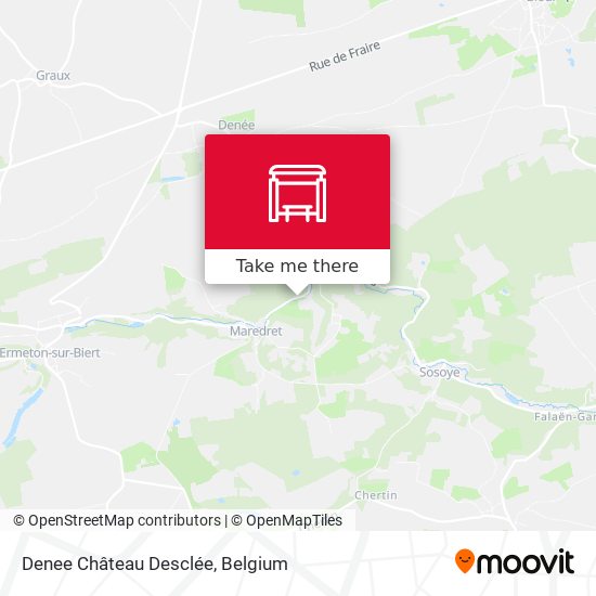 Denee Château Desclée plan