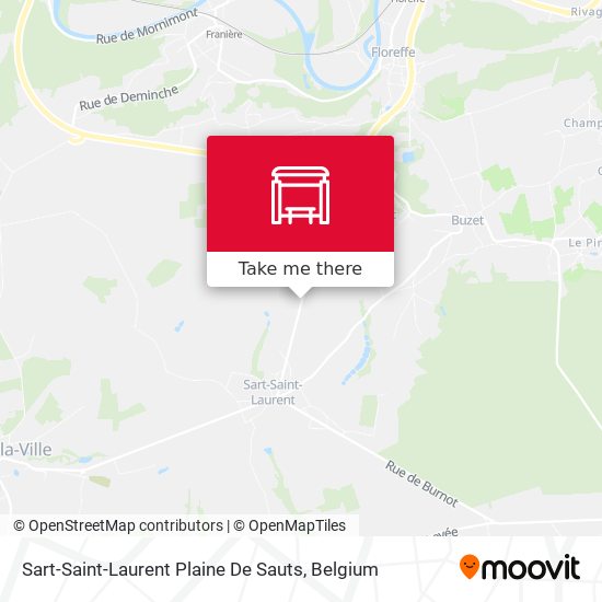 Sart-Saint-Laurent Plaine De Sauts map