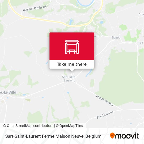 Sart-Saint-Laurent Ferme Maison Neuve plan