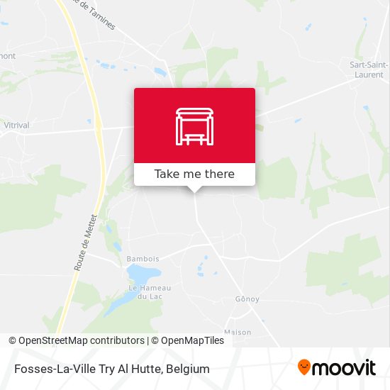 Fosses-La-Ville Try Al Hutte map