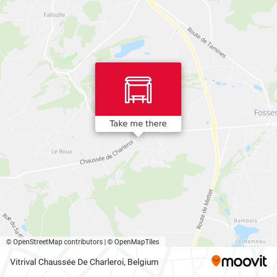 Vitrival Chaussée De Charleroi map
