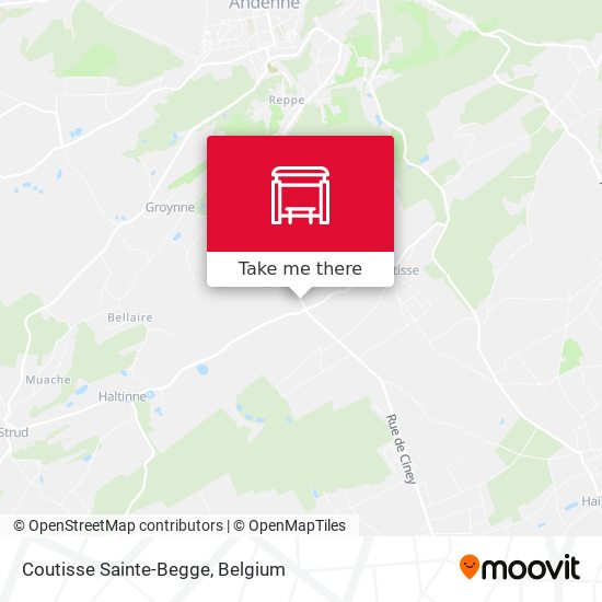 Coutisse Sainte-Begge plan