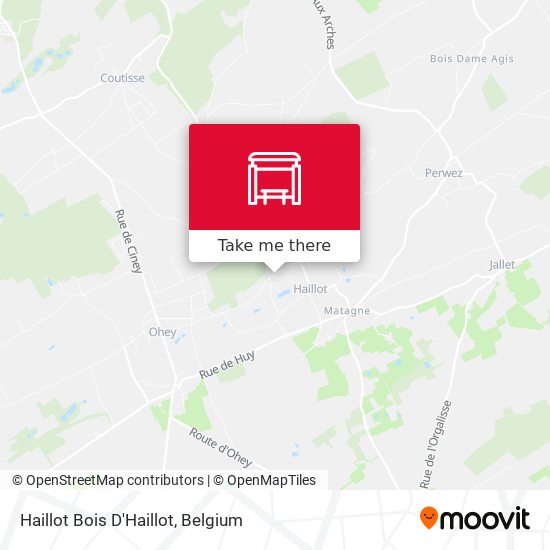 Haillot Bois D'Haillot plan