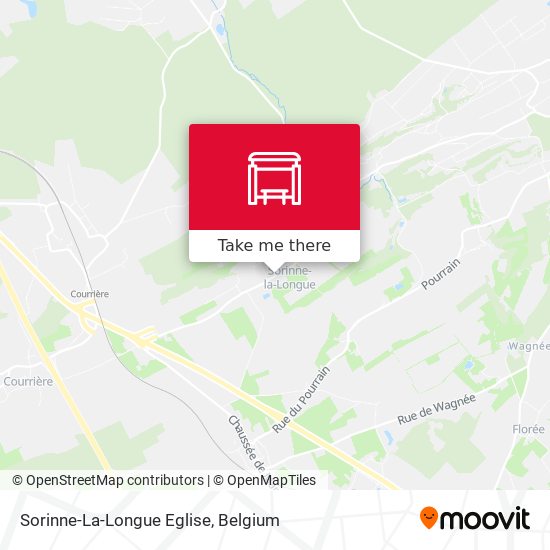 Sorinne-La-Longue Eglise map