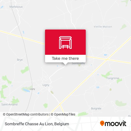 Sombreffe Chasse Au Lion plan
