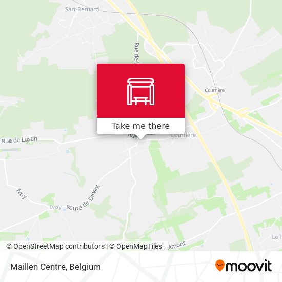 Maillen Centre map