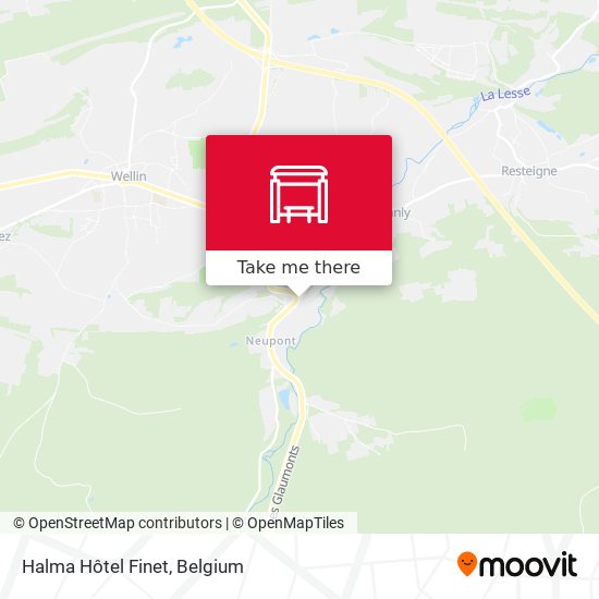 Halma Hôtel Finet plan