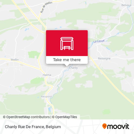 Chanly Rue De France plan