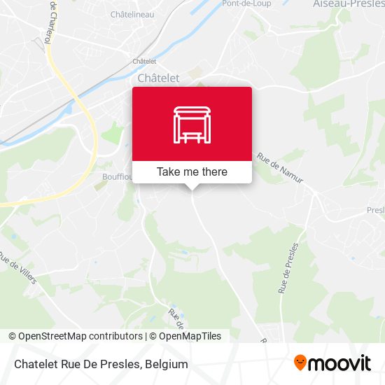 Chatelet Rue De Presles map