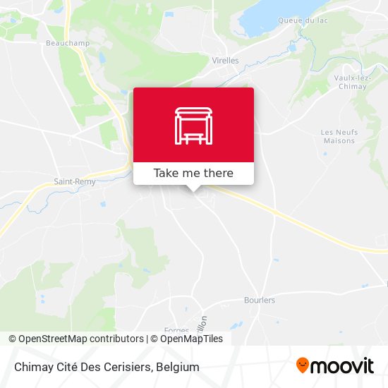 Chimay Cité Des Cerisiers map
