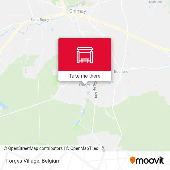 Forges Village map