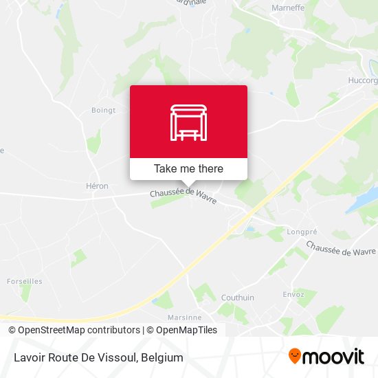 Lavoir Route De Vissoul map