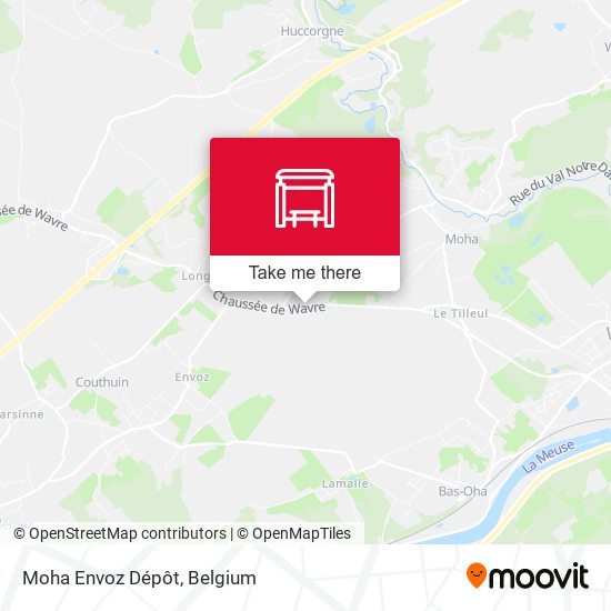 Moha Envoz Dépôt plan