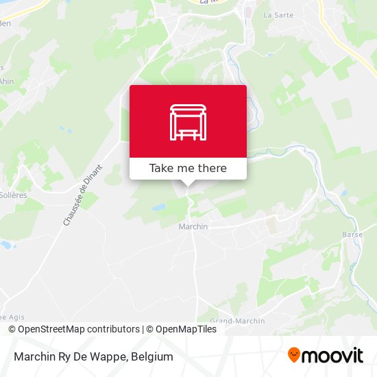 Marchin Ry De Wappe map