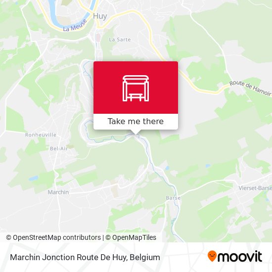 Marchin Jonction Route De Huy map
