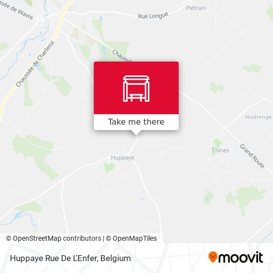 Huppaye Rue De L'Enfer plan