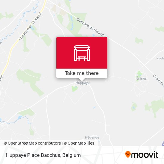 Huppaye Place Bacchus plan