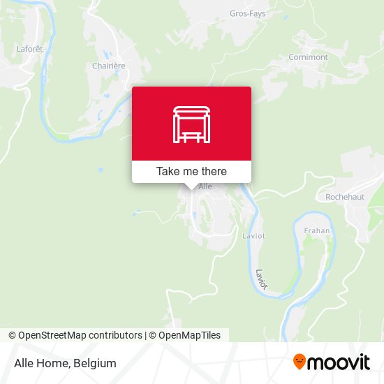 Alle Home map