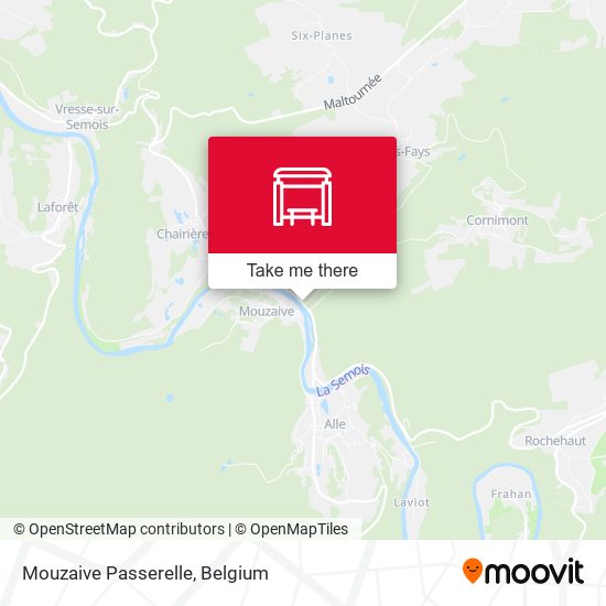 Mouzaive Passerelle map