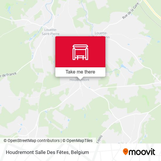 Houdremont Salle Des Fêtes plan