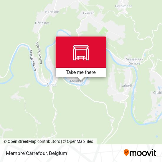 Membre Carrefour map