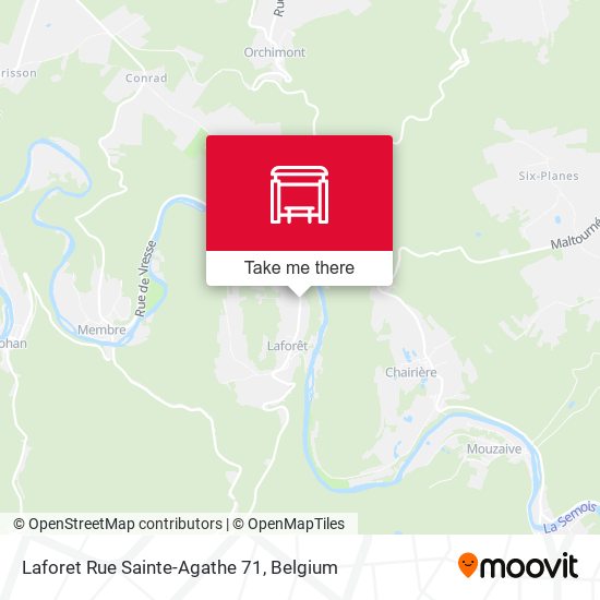 Laforet Rue Sainte-Agathe 71 map