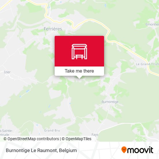 Burnontige Le Raumont plan