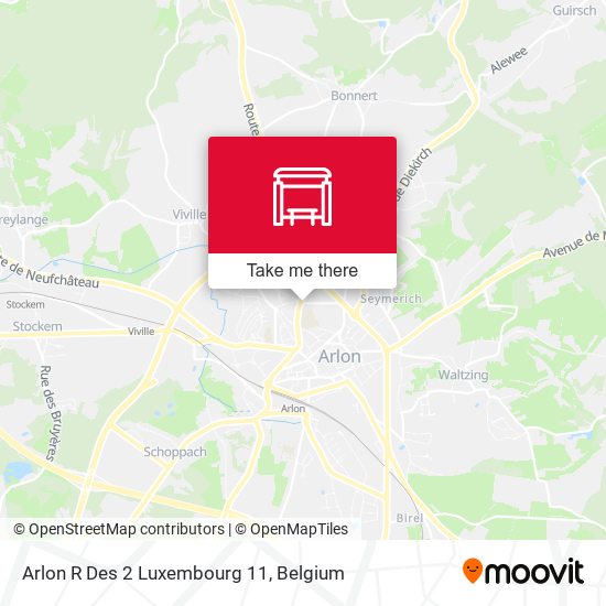 Arlon R Des 2 Luxembourg 11 map
