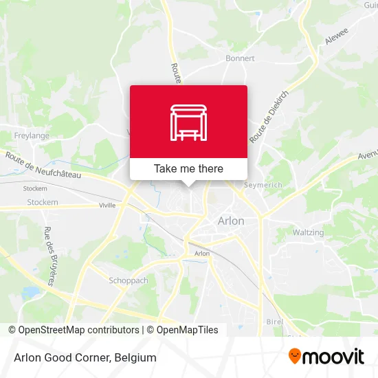 Arlon Good Corner map