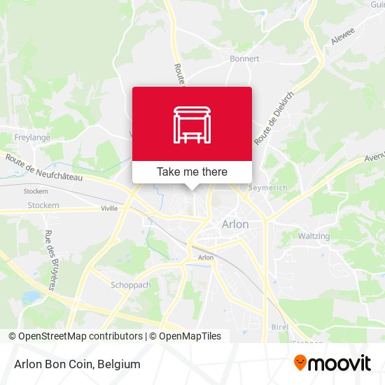 Arlon Bon Coin map