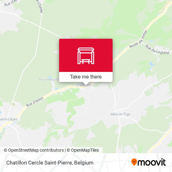 Chatillon Cercle Saint-Pierre map